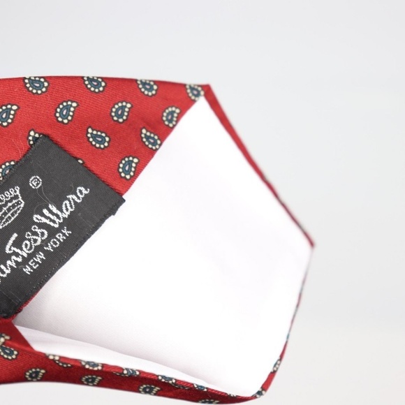 Countess Mara Silk Designer Mens Tie - Picture 2 of 4